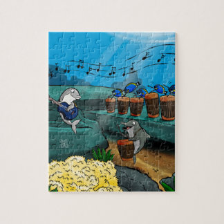 Kai Dolphin Jamming in Africa Puzzle Legpuzzel