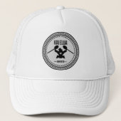 Kai Elua Outrigger 2013 | Zilver-Logo Trucker Pet (Voorkant)