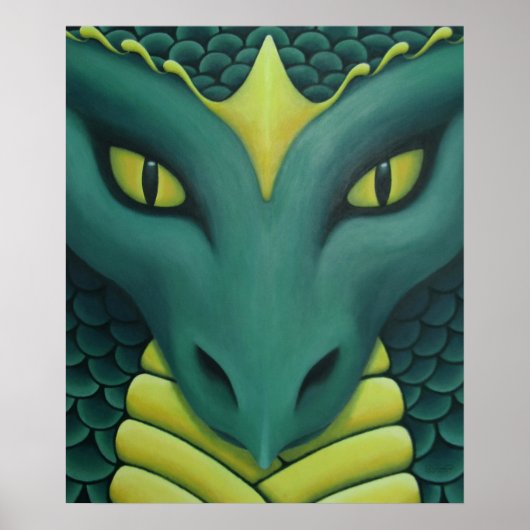 Kai Guardian Dragon-Poster Poster (Voorkant)