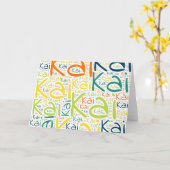 Kai Kaart (Gele Bloem)