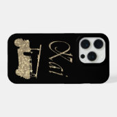 Kai naam met brandweerwagen, iPhone hoesje (Achterkant horizontaal)