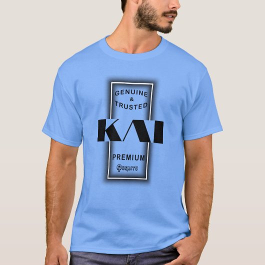 Kai Name Persoonlijke naam Kai Genuine T-shirt (Voorkant)