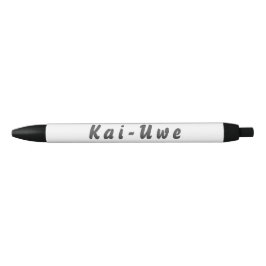 Kai-Uwe Kugelschreiber Zwarte Inkt Pen