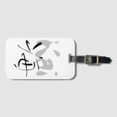 KAI-Your firstname in Japanese Kanji Bagagelabel (Voorkant (horizontaal))