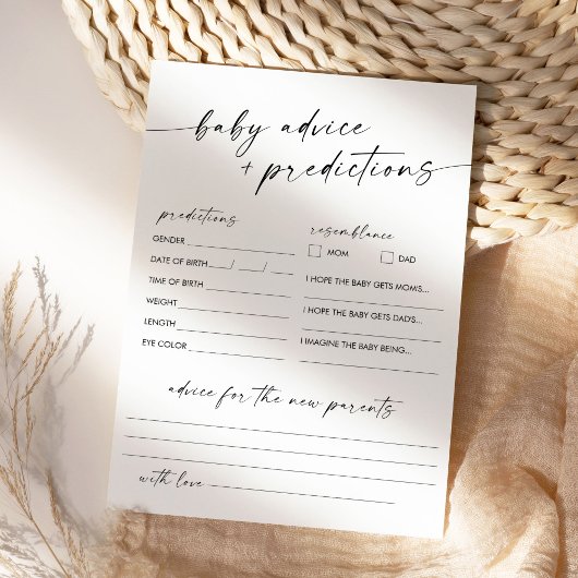 KAIA Baby shower Advies & Voorspellingen Kaart