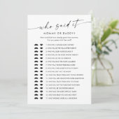 KAIA die zei het mama papa Baby spel Kaart (Staand voorkant)