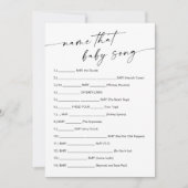 KAIA Naam Die Baby Song Game Kaart (Voorkant)