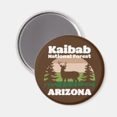 Kaibab National Forest Arizona Magneet (Voorkant / Achterkant)