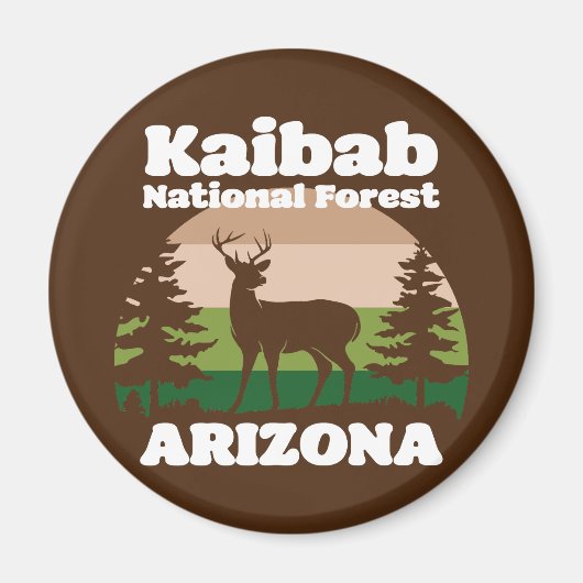 Kaibab National Forest Arizona Magneet (Voorkant)