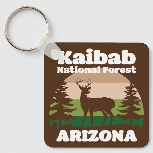 Kaibab National Forest Arizona Sleutelhanger (Voorkant)