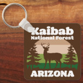 Kaibab National Forest Arizona Sleutelhanger (Voorkant)