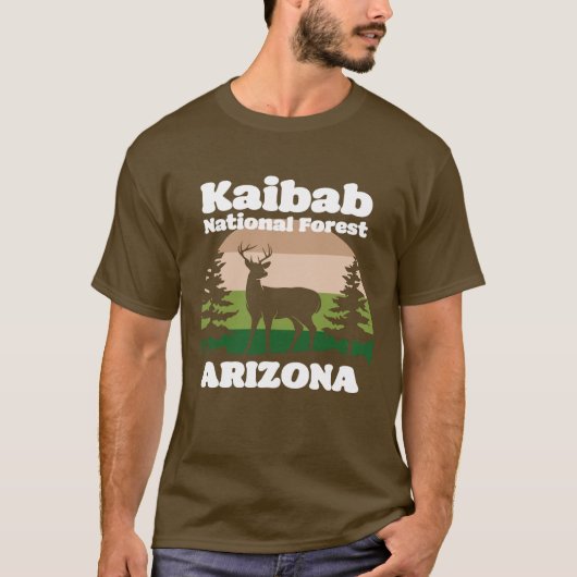 Kaibab National Forest Arizona T-shirt (Voorkant)