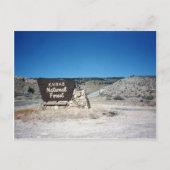 Kaibab National Forest Sign Briefkaart (Voorkant)