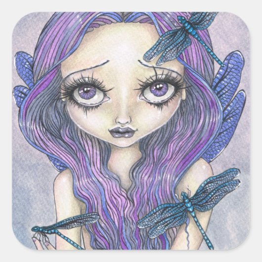 Kaida Dragonfly Fairy Sticker Charmaine Flannery (Voorkant)