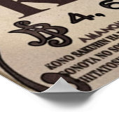 Kaido Wanted Bounty Poster (Hoek)