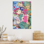kaidou nendou en saiki poster (Keuken)
