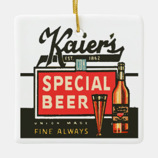 Kaier's speciale bier keramisch ornament