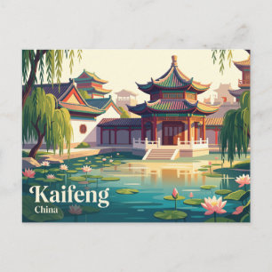 Kaifeng, China Briefkaart
