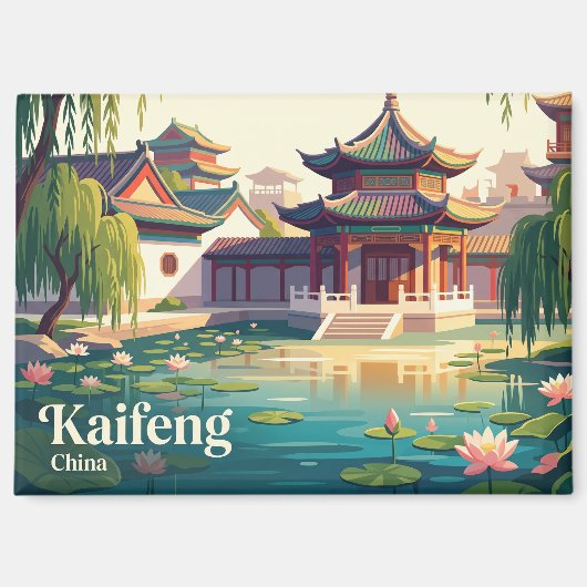Kaifeng, China Magneet (Voorkant)