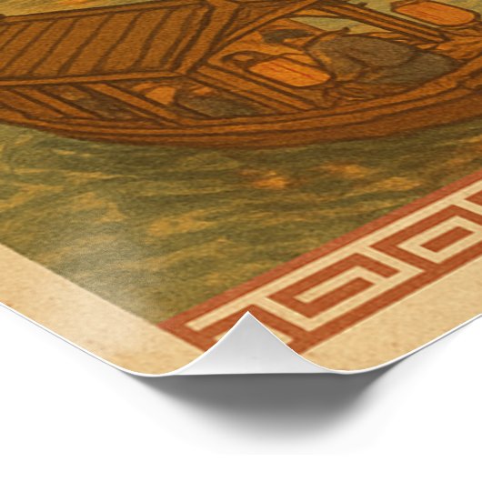 Kaifeng Song Dynasty Retro Travel Poster (Hoek)