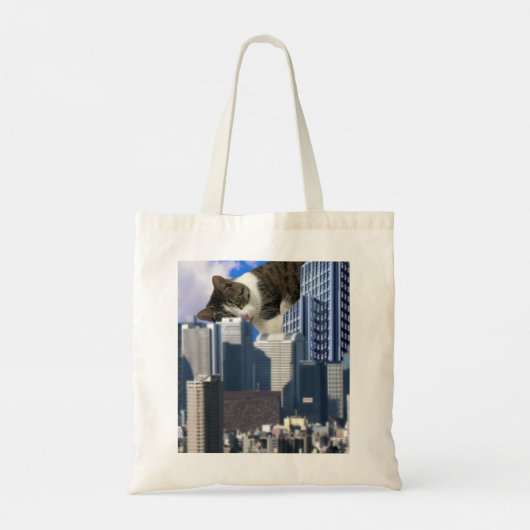 Kaiju Cats Tote Bag (Achterkant)