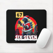 Kaiju Christmas 67 Santazilla Japanese Monster Din Muismat (Met muis)