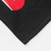 Kaiju Christmas Santazilla Japanese Monster Dinosa Fleece Deken (Hoek)