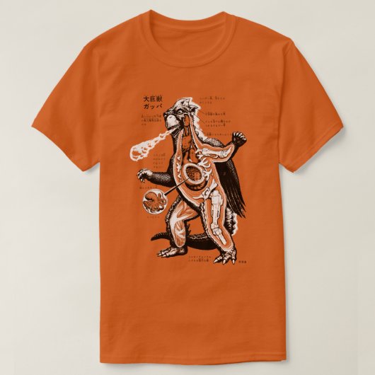 KAIJU KING T-SHIRT (Design voorkant)