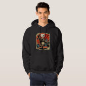 Kaiju Sloth Monster Creature Attack Japan City Hoodie (Voorkant volledig)