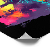 Kaiju Verjaardag Funny Boys Verjaardag Monster Poster (Hoek)