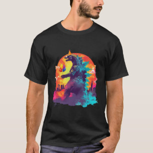 Kaiju Verjaardag Funny Boys Verjaardag Monster T-shirt