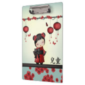 Kaiko de Kokeshi "Kind" Klembord (Links)