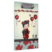 Kaiko de Kokeshi "Kind" Klembord (Rechts)