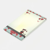 Kaiko de Kokeshi "Kind" Post-it® Notes (Schuin)
