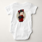 Kaiko de kokeshi pop romper (Achterkant)