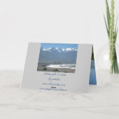 Kaikoura, het Vreedzame OceaanWenskaart van Nieuw Kaart (Achterkant)