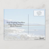 Kaikoura Range, South Island Briefkaart (Achterkant)