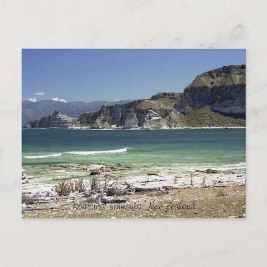 Kaikoura' schiereiland, Nieuw-Zeeland Briefkaart (Voorkant)