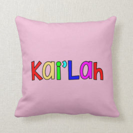 Kai'Lah - Heldere kleuren Kussen