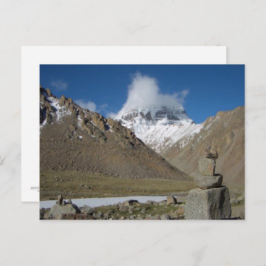 Kailash-Briefkaart Briefkaart (Voorkant / Achterkant)