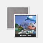Kailash, Heilige berg, Tibet - Himalaya Magneet (Voorkant / Achterkant)