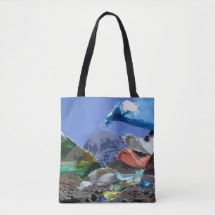 Kailash, Heilige berg, Tibet - Himalaya Tote Bag