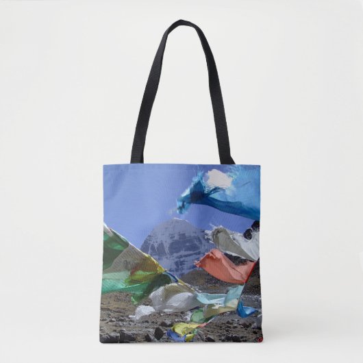 Kailash, Heilige berg, Tibet - Himalaya Tote Bag (Voorkant)
