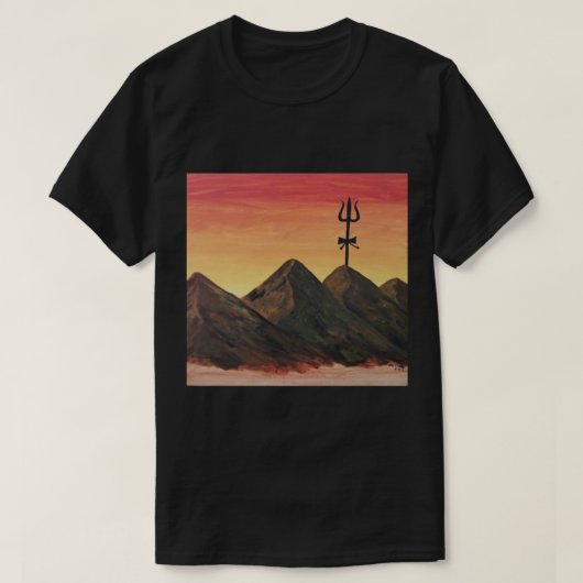 Kailash in Himalaya, India T-shirt (Design voorkant)