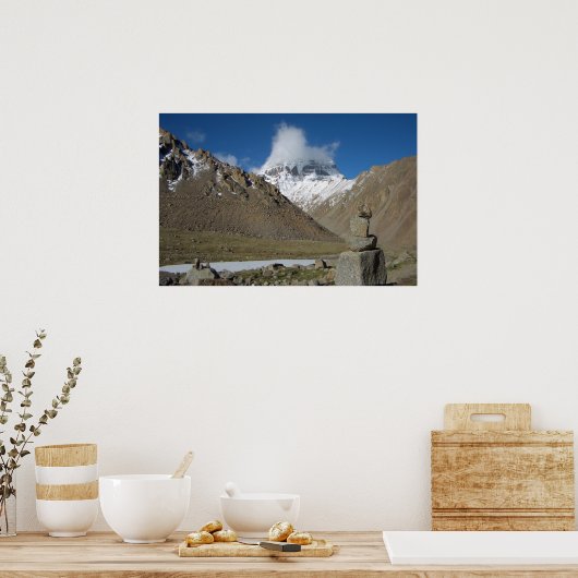 Kailash-Poster Poster (Keuken)