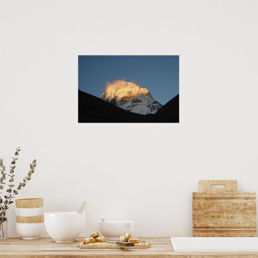 Kailash-Poster Poster (Keuken)