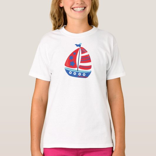 Kailboer, zeilschip, zeilschip, schip, zeilen, zei t-shirt (Voorkant)