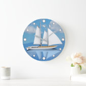 Kailend jacht op Calm Water Grote Klok (Huis)