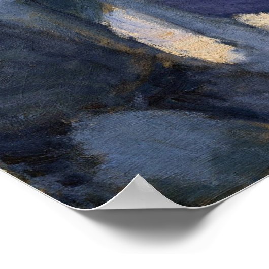 Kaillebotte - de brug van L'Europe Schets Poster (Hoek)