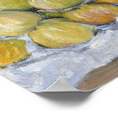 Kaillebotte - fruit op een standaard poster (Hoek)